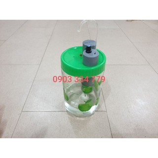 Bình rót rượu tự động thủy tinh 2 lít mẫu mới 2020