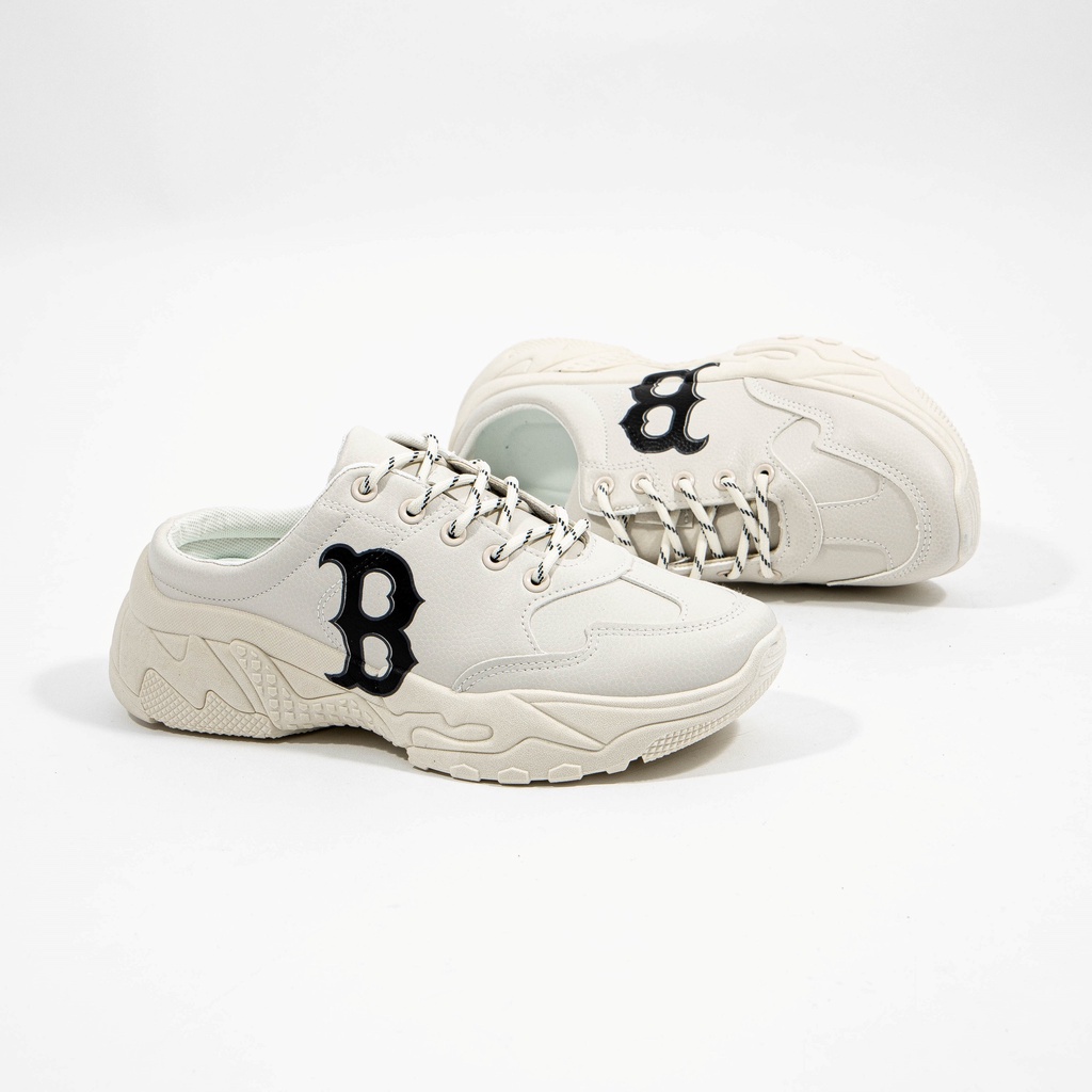 Giày MWC 5348 - Giày Thể Thao Nam, Sneaker Thời Trang, Sục Da Đế Cao Chữ B Năng Động