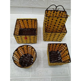 Bộ sản phẩm mây,ống giấy ,cốc để giấy ,ống đũa
