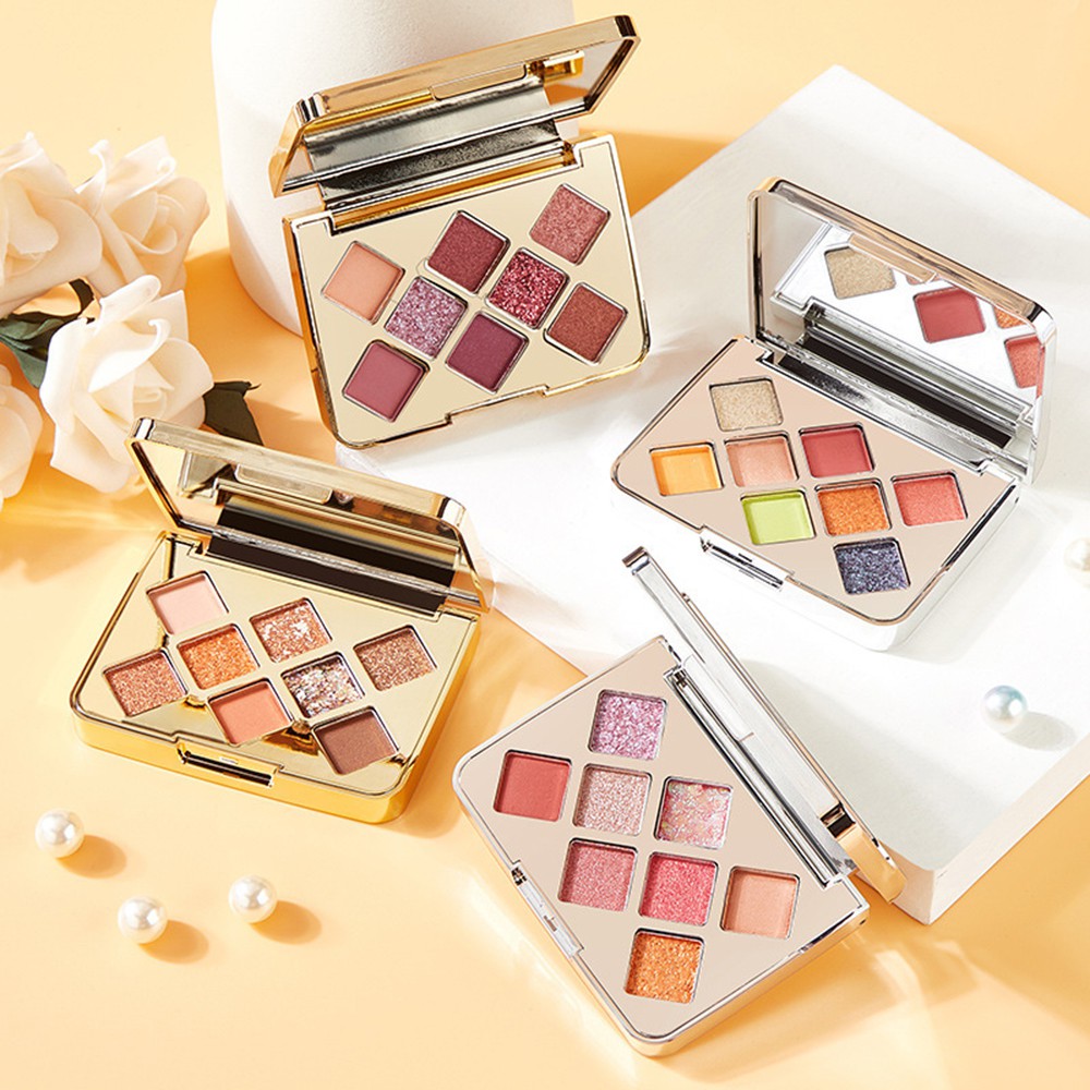 (Hàng Mới Về) Bảng Phấn Mắt Novo 8 Màu Lì Và Ánh Ngọc Trai Kết Hợp Trang Điểm Kháng Nước Lâu Trôi Và Chống Nhòe | BigBuy360 - bigbuy360.vn