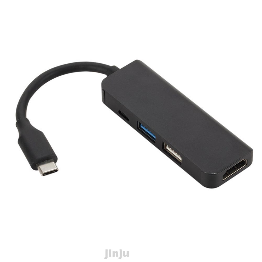 HDMI Metal Parts Tpye-C To Micro USB 3.0 2.0 Hub