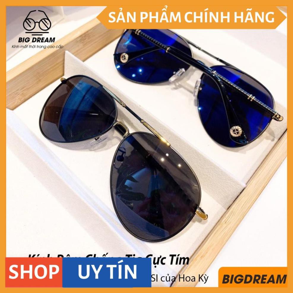 Kính mát thời trang nam cao cấp tròng polaroid chống tia UV MONPHIM - Tặng Kèm Kính Xuyên Đêm | BigBuy360 - bigbuy360.vn