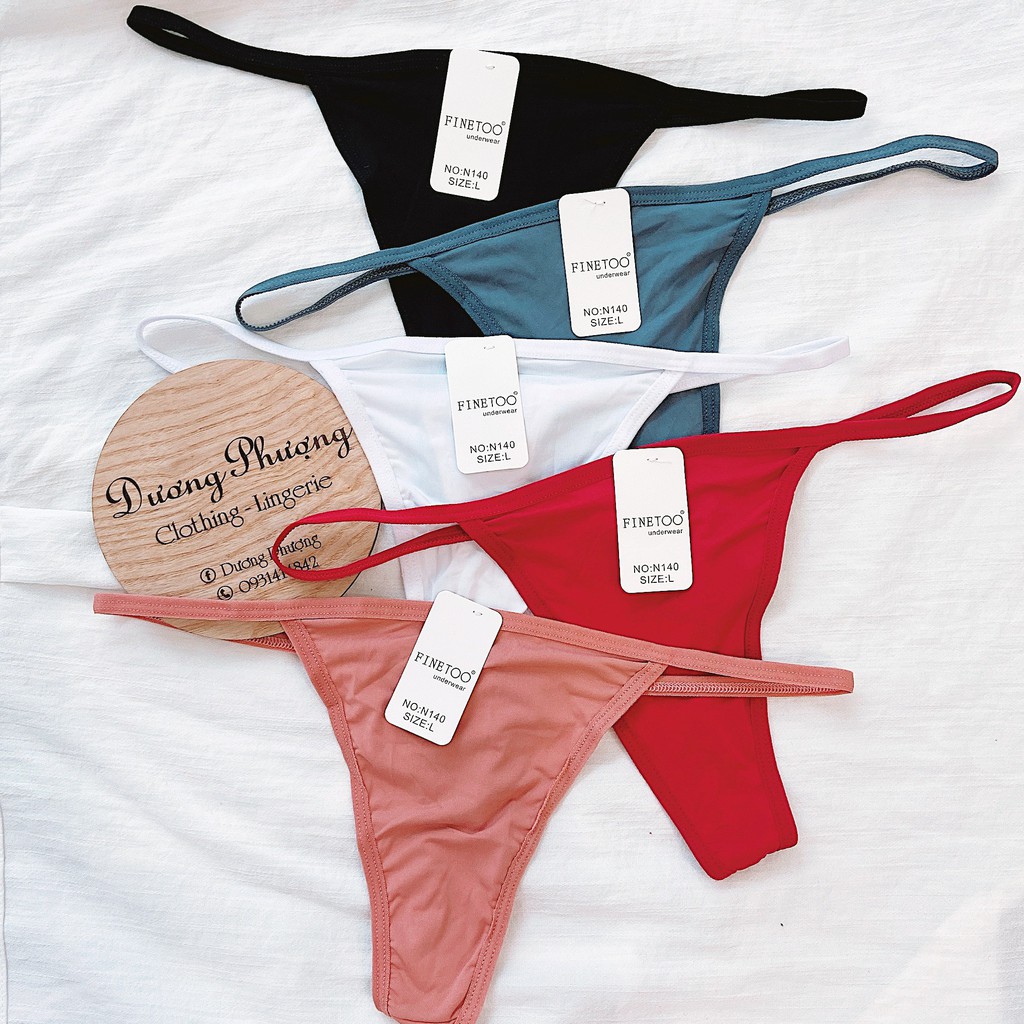 Quần lót lọt khe màu trơn gợi cảm dành cho nữ - QL074 | BigBuy360 - bigbuy360.vn