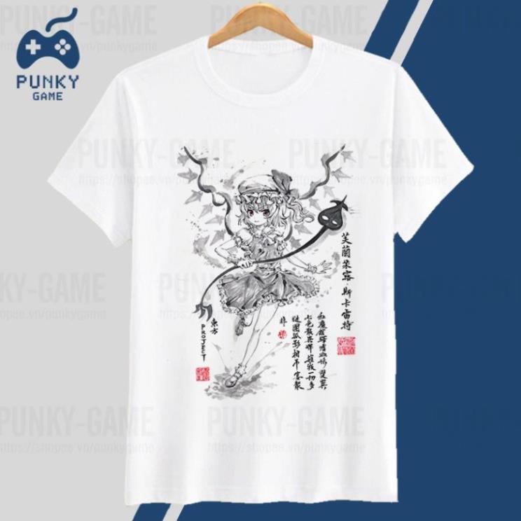 Áo thun Anime Touhou Project Black Art Collections ngắn tay