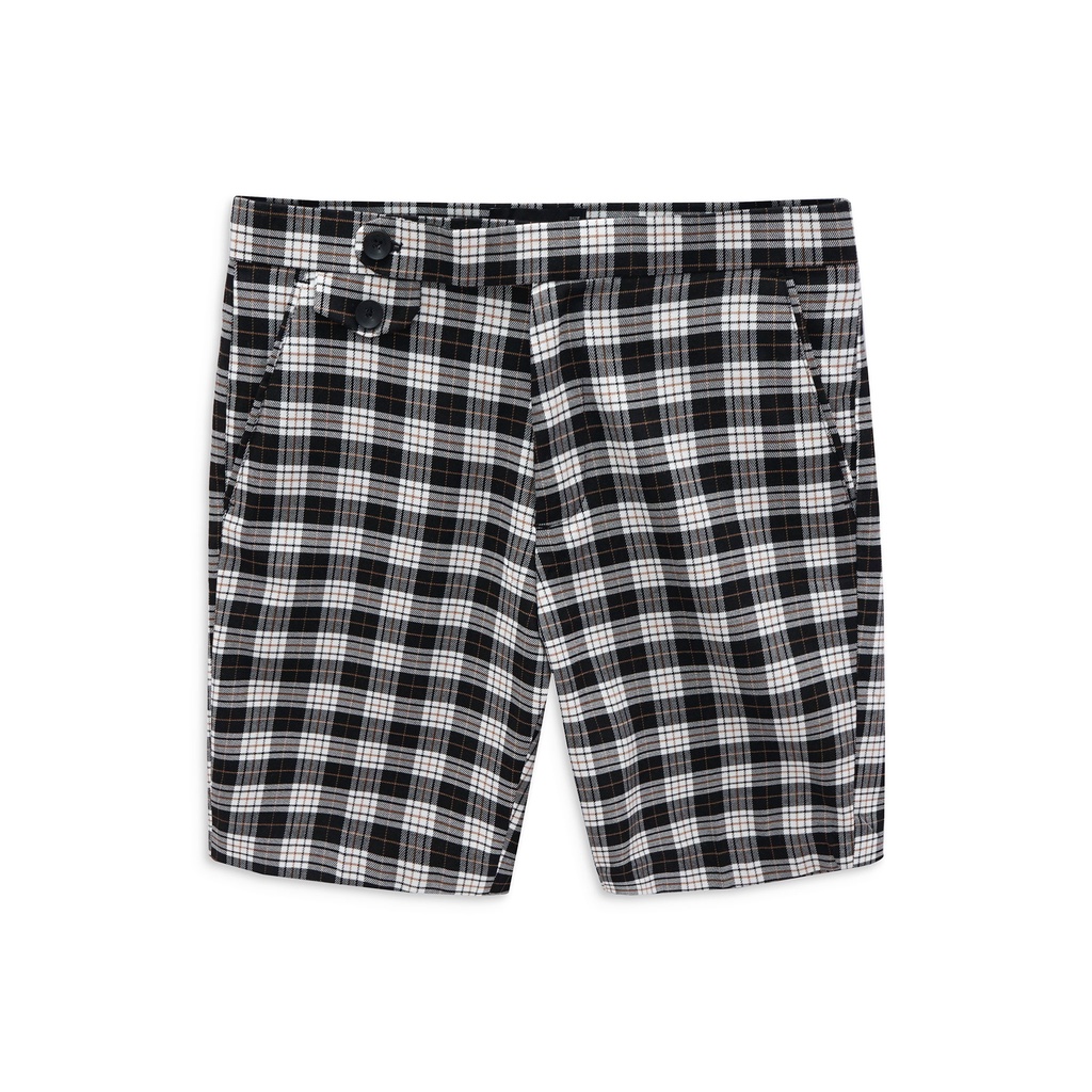 Quần Short Nam Caro Double Buttons , Chất Vải Thoải Mái , QD003402,SOMEHOW