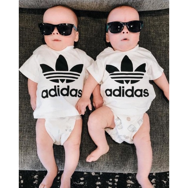 Áo phông adidas chính hãng cho bé size 0m-8y