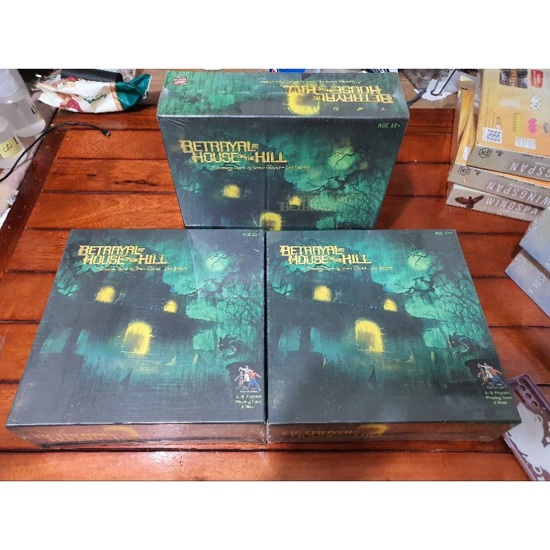 Trò chơi boardgame Betrayal at House on the Hill - bản Eng