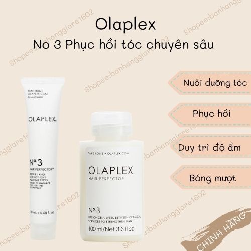 Olaplex No Kem ủ phục hồi cấu trúc tóc No 3 Olaplex