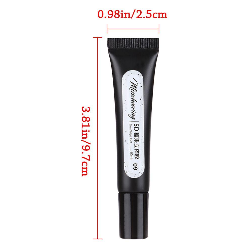 MAX=&gt; Color 5D Pudding Gel Pigmented Paint Painting Polish Nail Polish Non Wipe Gel Full Coverage Manicure Poly UV Gel DIY Drawing Tube Emboss