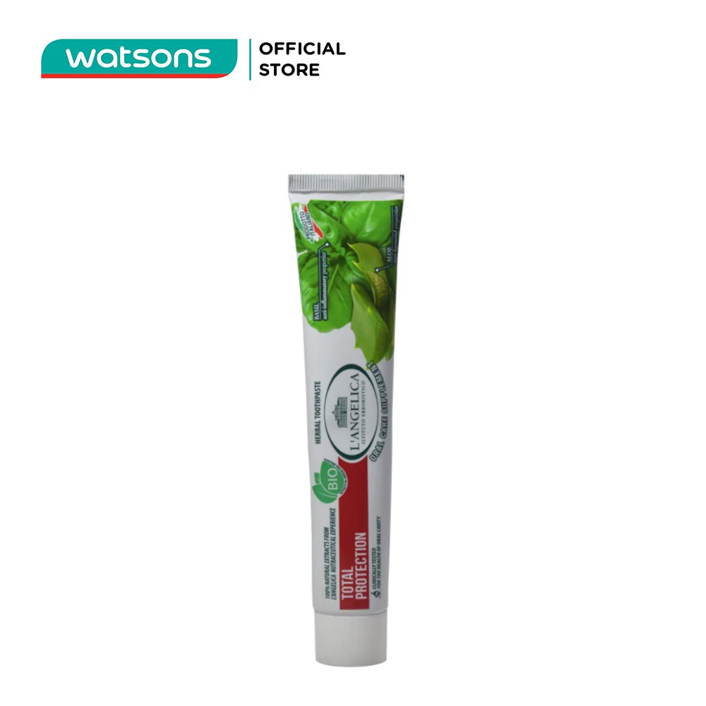 Kem Đánh Răng Thảo Mộc L'Angelica Herbal Toothpaste Total Protection Bảo Vệ Toàn Diện 75ml