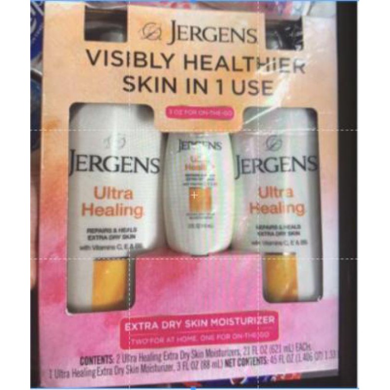 Bộ sữa dưỡng thể Jergens Ultra Healing