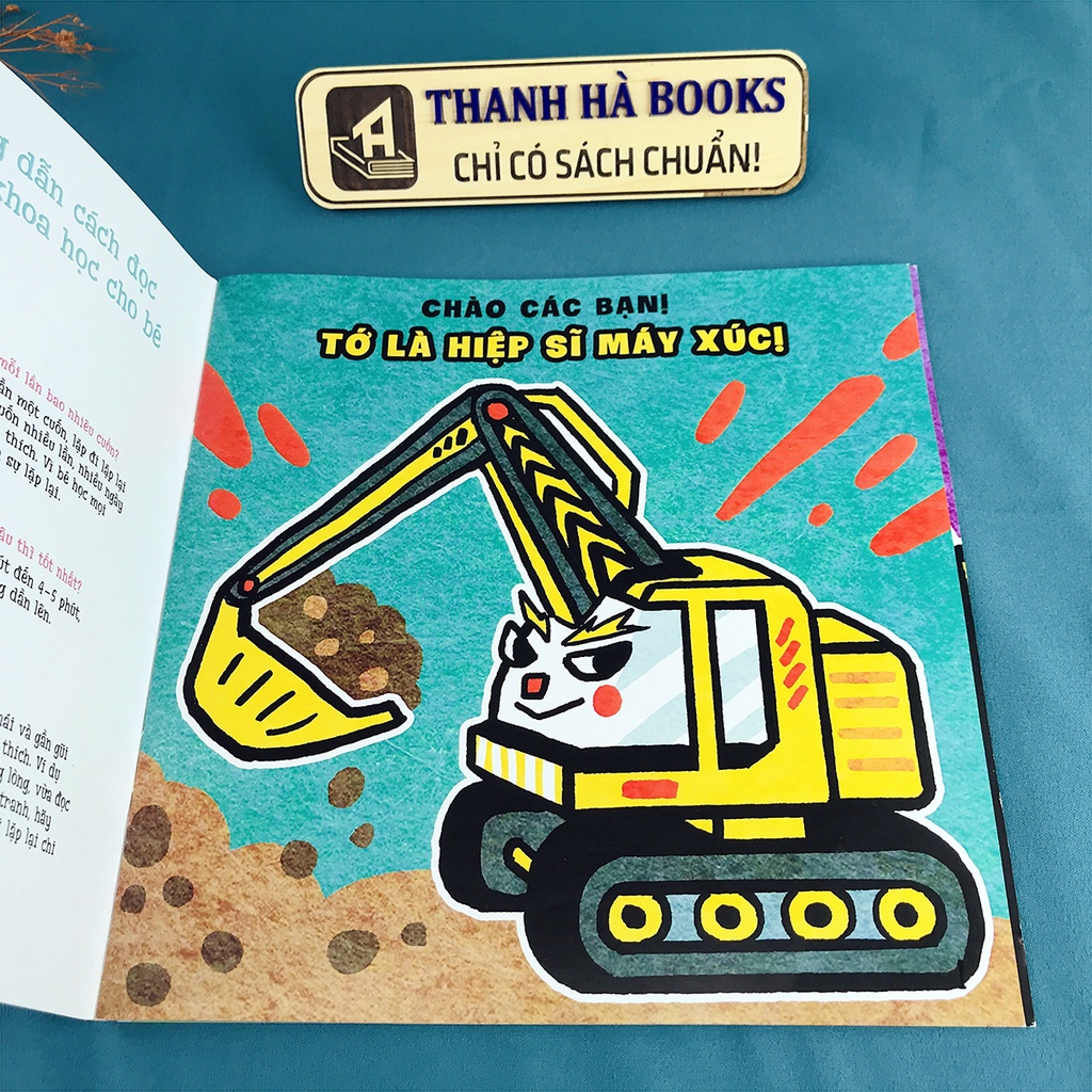 Sách - Ehon Kỹ Năng Nhận Biết Cảm Xúc - Biệt Đội Xe Biến Hình (6 quyển lẻ tùy chọn)