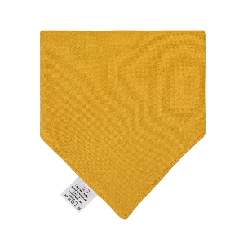 Khăn Yếm Vải Cotton Mềm Hình Tam Giác Dành Cho Bé Sơ Sinh