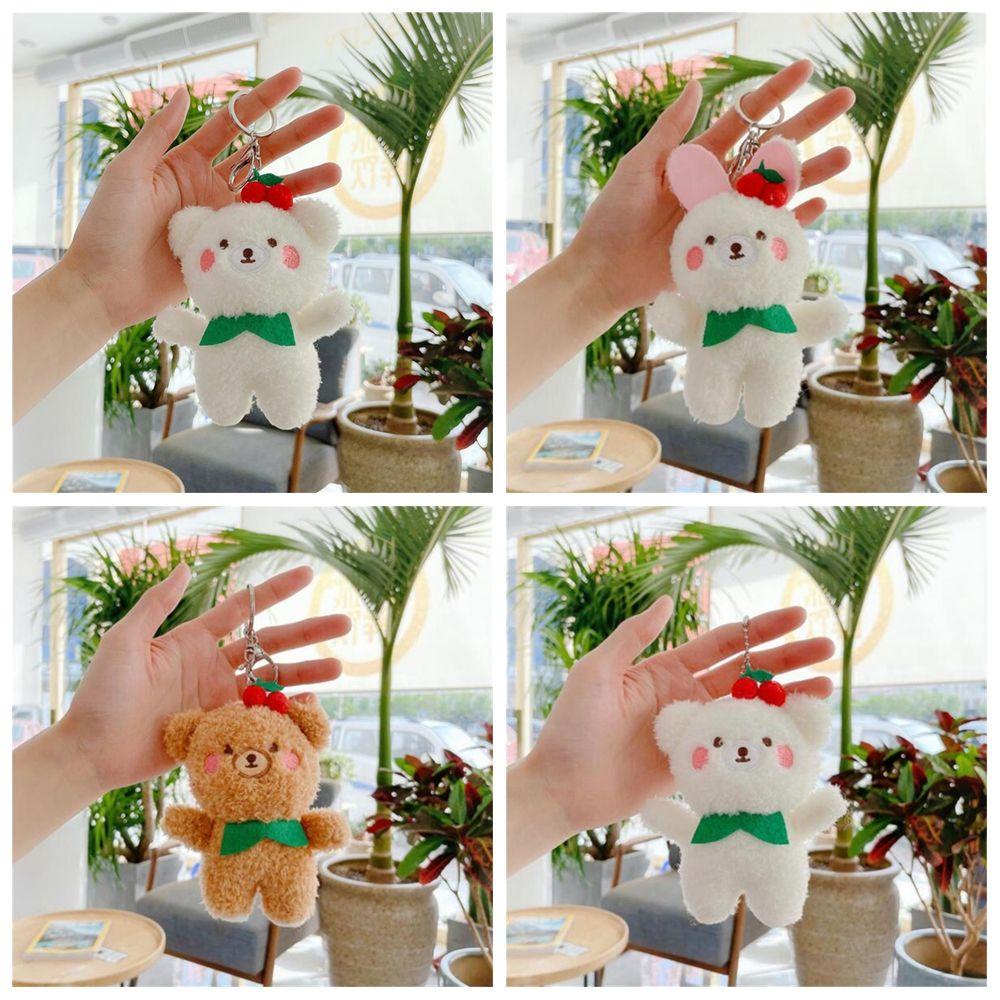 Móc Khóa Hình Gấu Nâu Dễ Thương Nhiều Màu Sắc