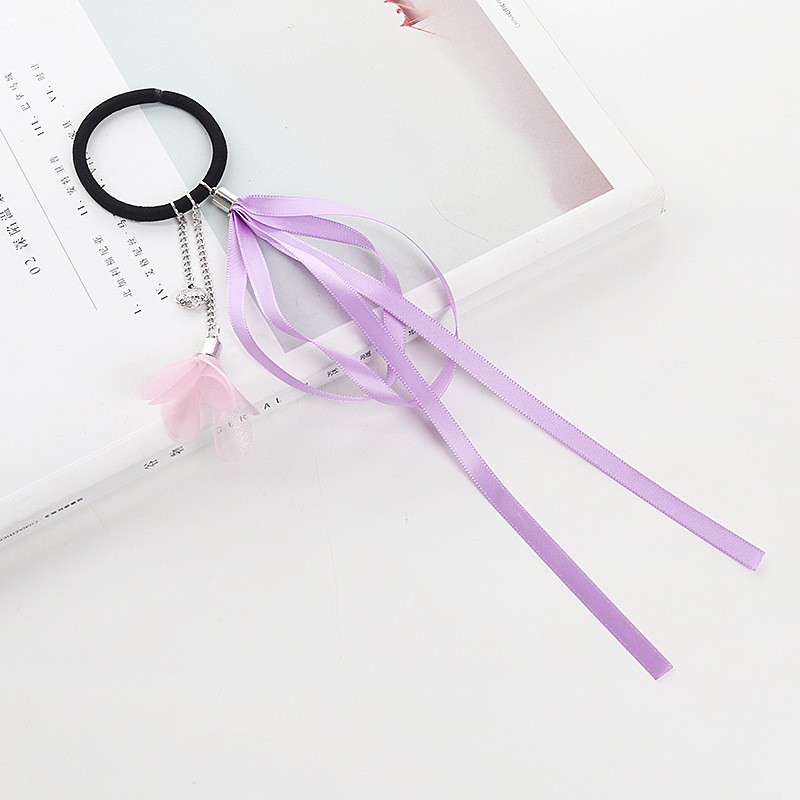 7 mẫu - Buộc tóc hoa rơi cổ trang Hàn quốc cột tóc tiểu thư công chúa đáng yêu cực xinh