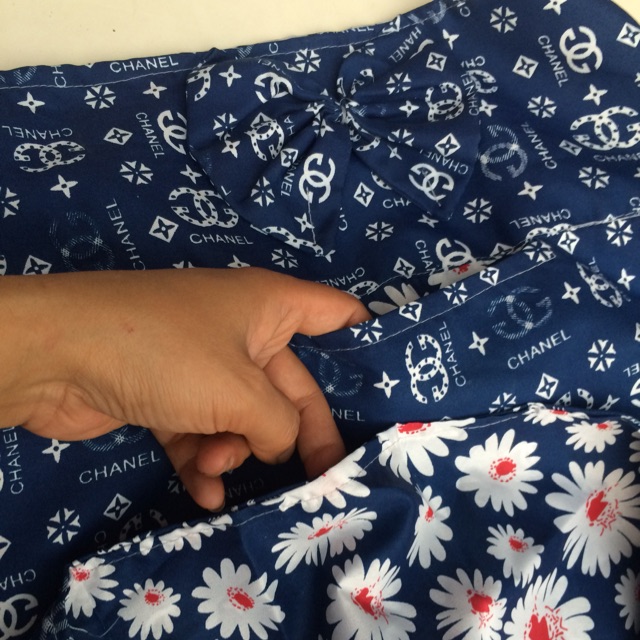 Quây chống nắng vải thô