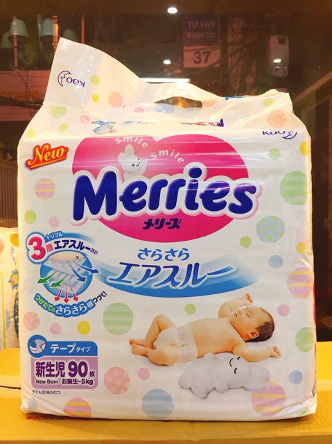 merries newborn 90