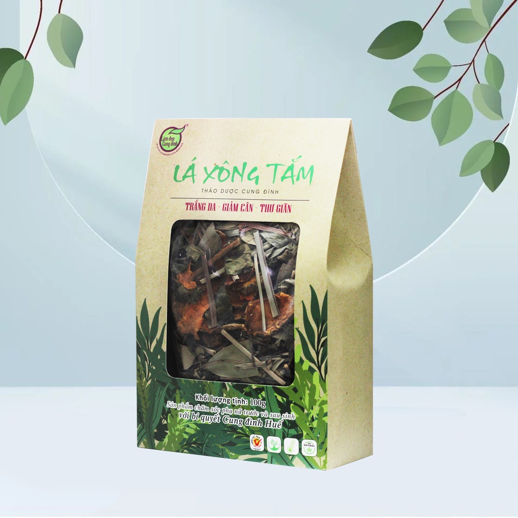 Lá xông tắm thảo dược Bảo Nhiên cho mẹ sau sinh