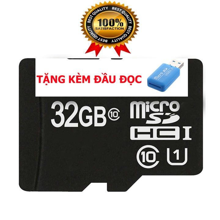 Thẻ nhớ MicroSD 32GB Class 10 tốc độ cao (Đen)