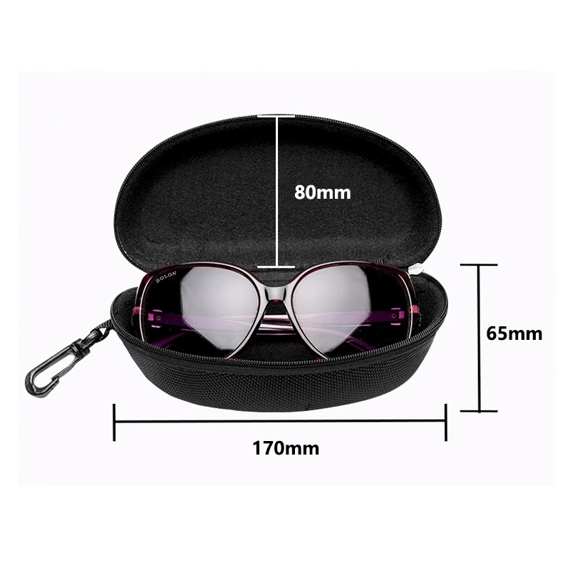 Hộp Đựng Mắt Kính Có Khóa Kéo Tiện Dụng