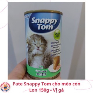 Pate Snappy Tom cho mèo lớn và mèo con