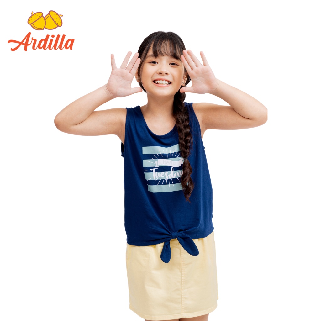 Chân Váy Kaki Bé Gái ARDILLA Phong Cách Hiện Đại, Thiết Kế Đơn Giản Nhiều Màu Cho Bé 4-13 Tuổi KT173GS21