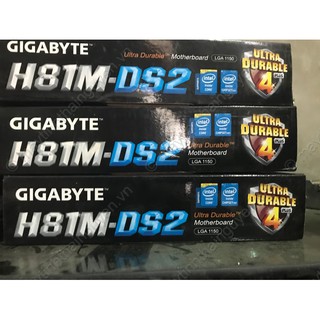 Mainboard Giga H81 (rev. 3.0) Socket 1150 [Full tụ vàng] (Qua sử dụng)