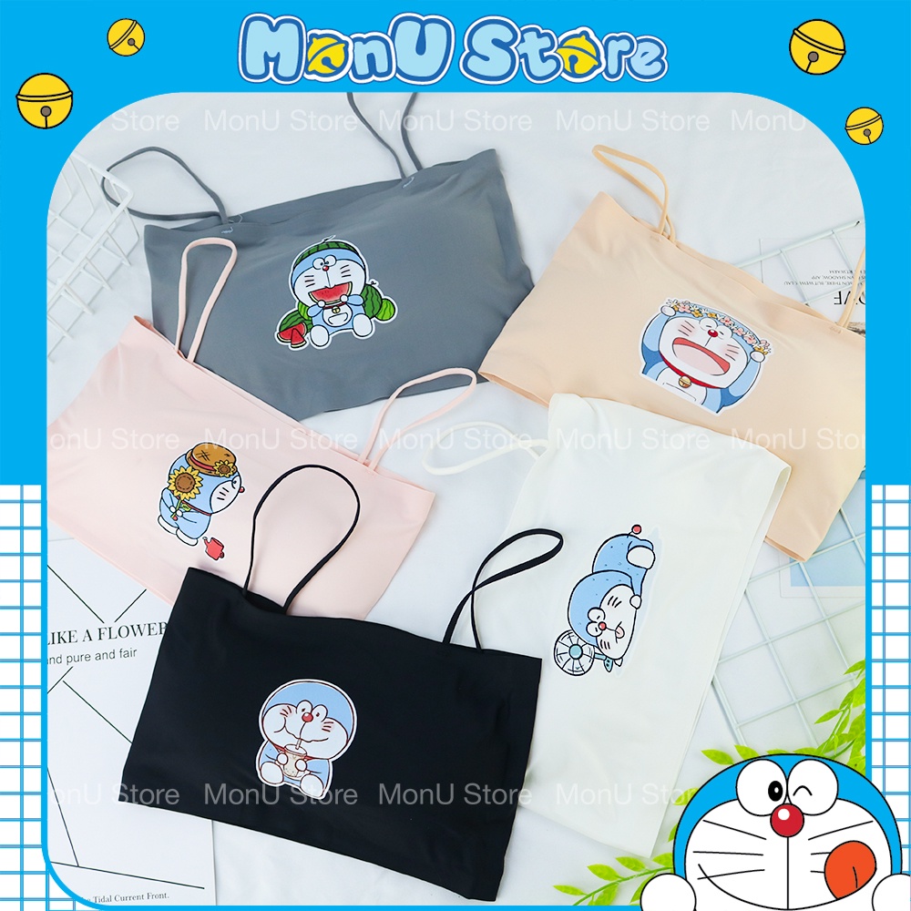 Áo bra đúc su in hình DORAEMON DOREMON dễ thương cute (mẫu hình ngẫu nhiên)