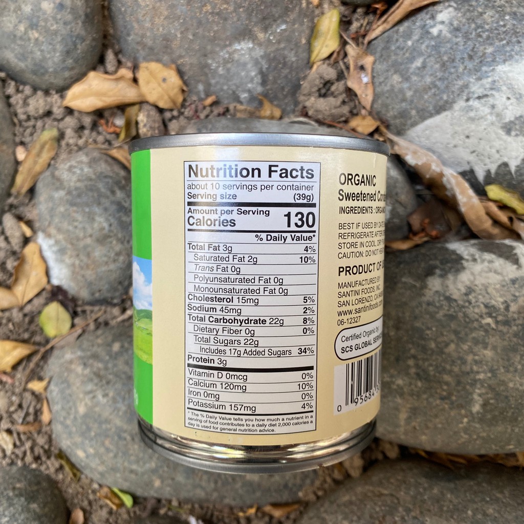 HSD Tháng 2.2024 - Sữa Đặc Có Đường Hữu Cơ California Farms 397g