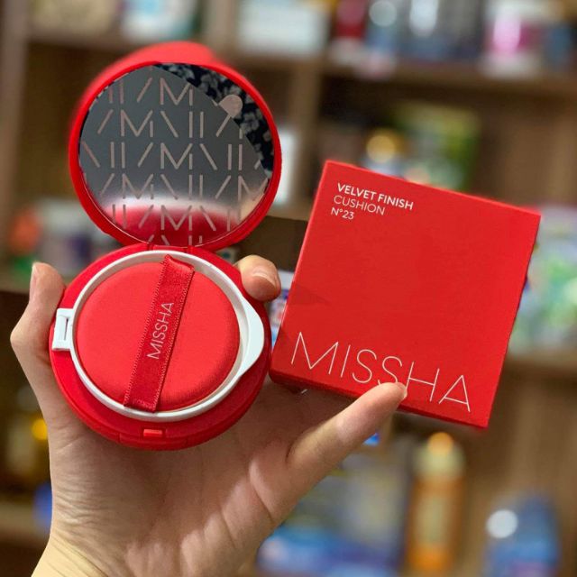 PHẤN MISSHA VELVET FINISH Missha red