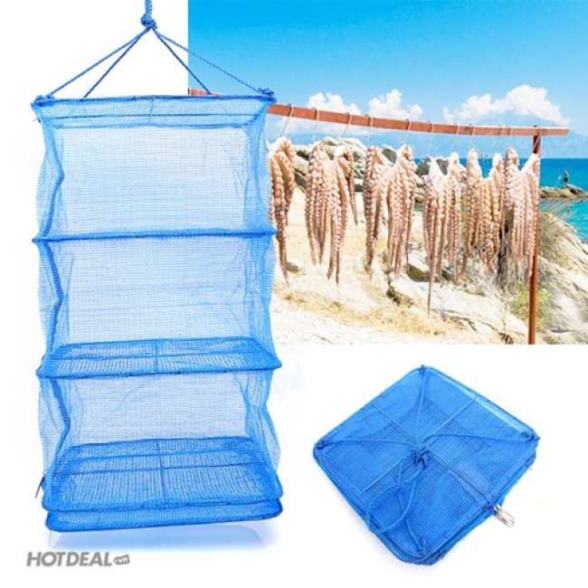 Lồng lưới phơi khô thực phẩm,phơi khô chống ruồi muỗi côn trùng gấp gọn dễ dàng vệ sinh
