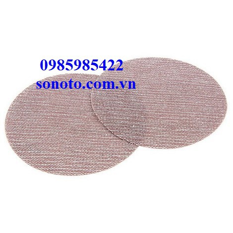 Nhám lưới tròn ABRANET 150mm P400, Giáp lưới chà sơn nhám chà khô 5424105041, giấy nhám lưới tròn MIRKA