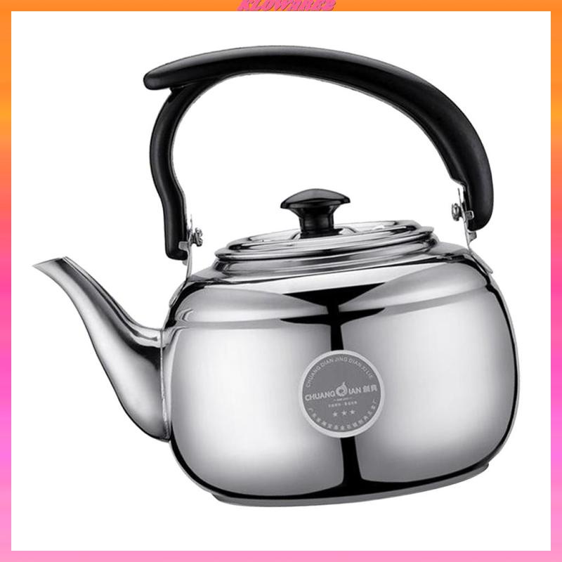 Ấm Trà / Cà Phê Bằng Thép Không Gỉ Kloware2 1L Màu Bạc