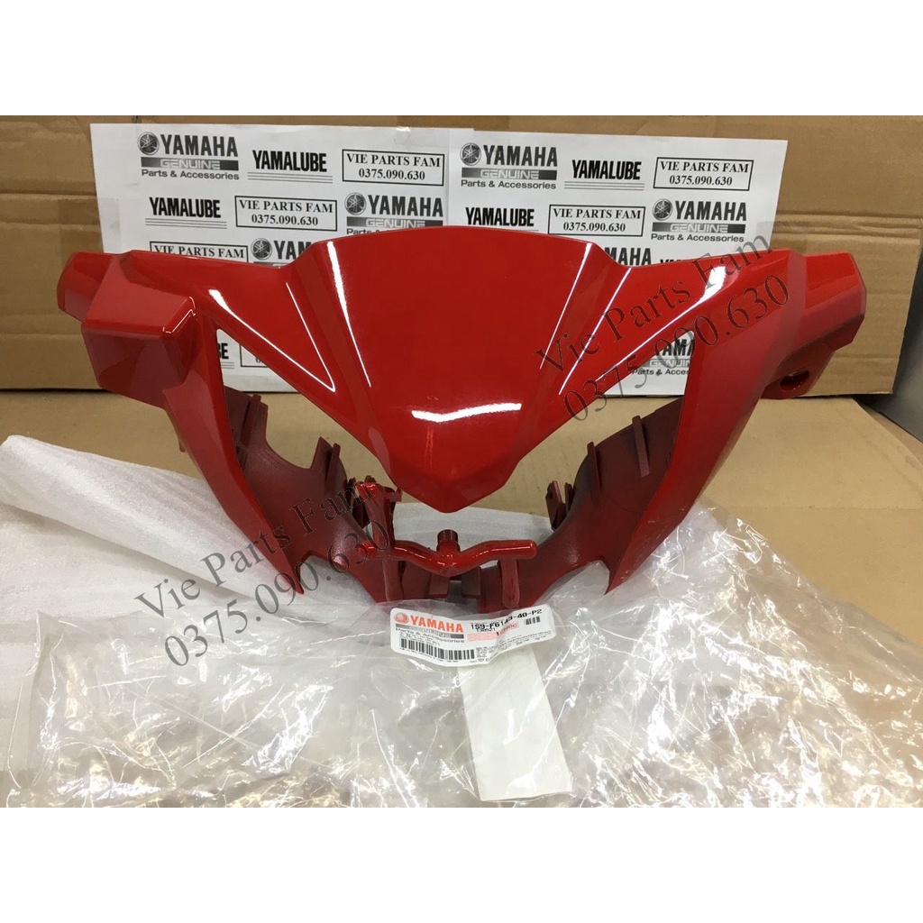 Ốp đầu trước Exciter 135 dòng số tự động  nhiều màu, Chính hiệu Yamaha Motor VN