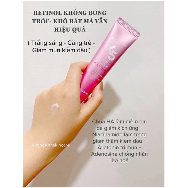 Kem Dưỡng Trẻ Hóa Da RETINOL X5 ELASTIN CREAM SKINPASTEL 30ml - HANZY STORE