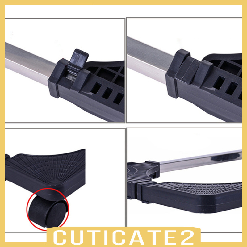 Bộ 2 Giá Đỡ Máy Tính Để Bàn Có Bánh Xe Lăn Tiện Dụng | BigBuy360 - bigbuy360.vn