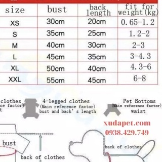 Áo Tết cho chó mèo đủ size