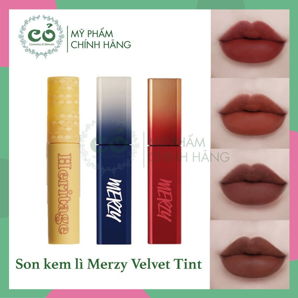 [V13 - V18] Son Kem Lì Merzy The First Velvet Tint Season 3 | Thế Giới Skin Care
