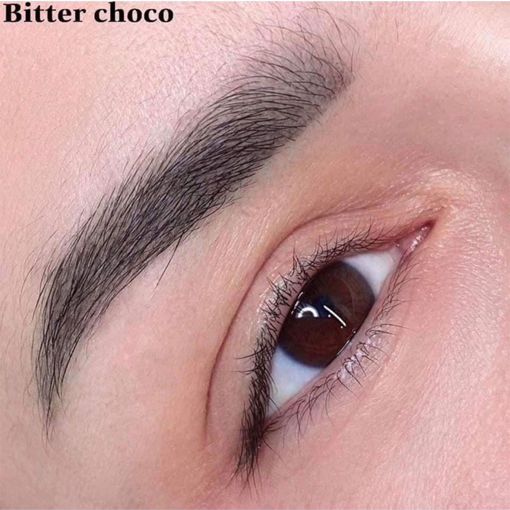 Mực xăm mày hữu cơ Brovi Nga cao cấp chính hãng bám nhanh giữ màu 95% dạng lọ 15ml