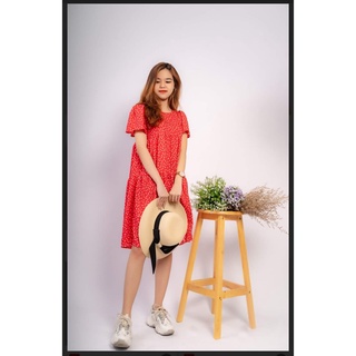 đầm hoa lụa mát mẻ