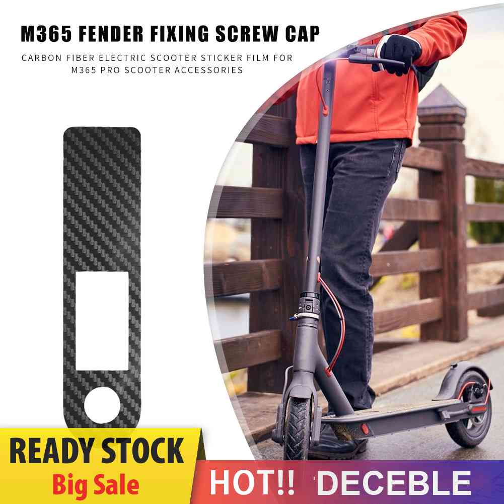 Miếng Dán Trang Trí Xe Scooter Điện Xiaomi M365 Pro Bằng Sợi Carbon