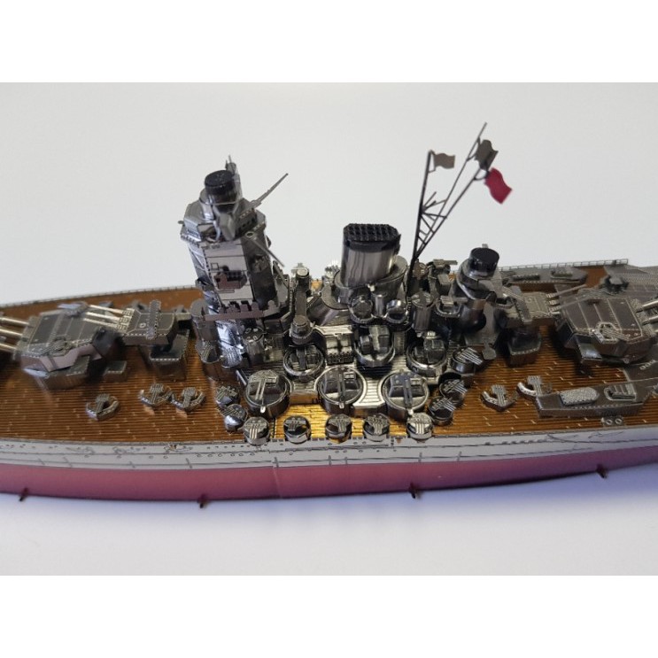 Mô hình 3D kim loại lắp ráp Piececool Thiết giáp hạm Yamato [Chưa lắp]