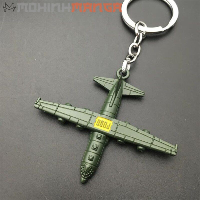 [CÓ QUÀ TẶNG] Móc khoá hợp kim máy bay vận tải cơ Lockheed C-130 Hercules trong game bắn súng PUBG thả thính