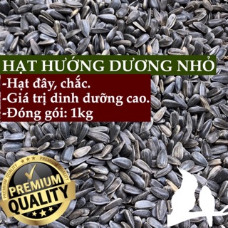 1kg hướng dương đen nhỏ cho thú cưng (vẹt, sóc, hamster..)