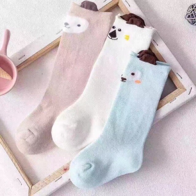 Set 3 đôi tất lửng cho bé gái