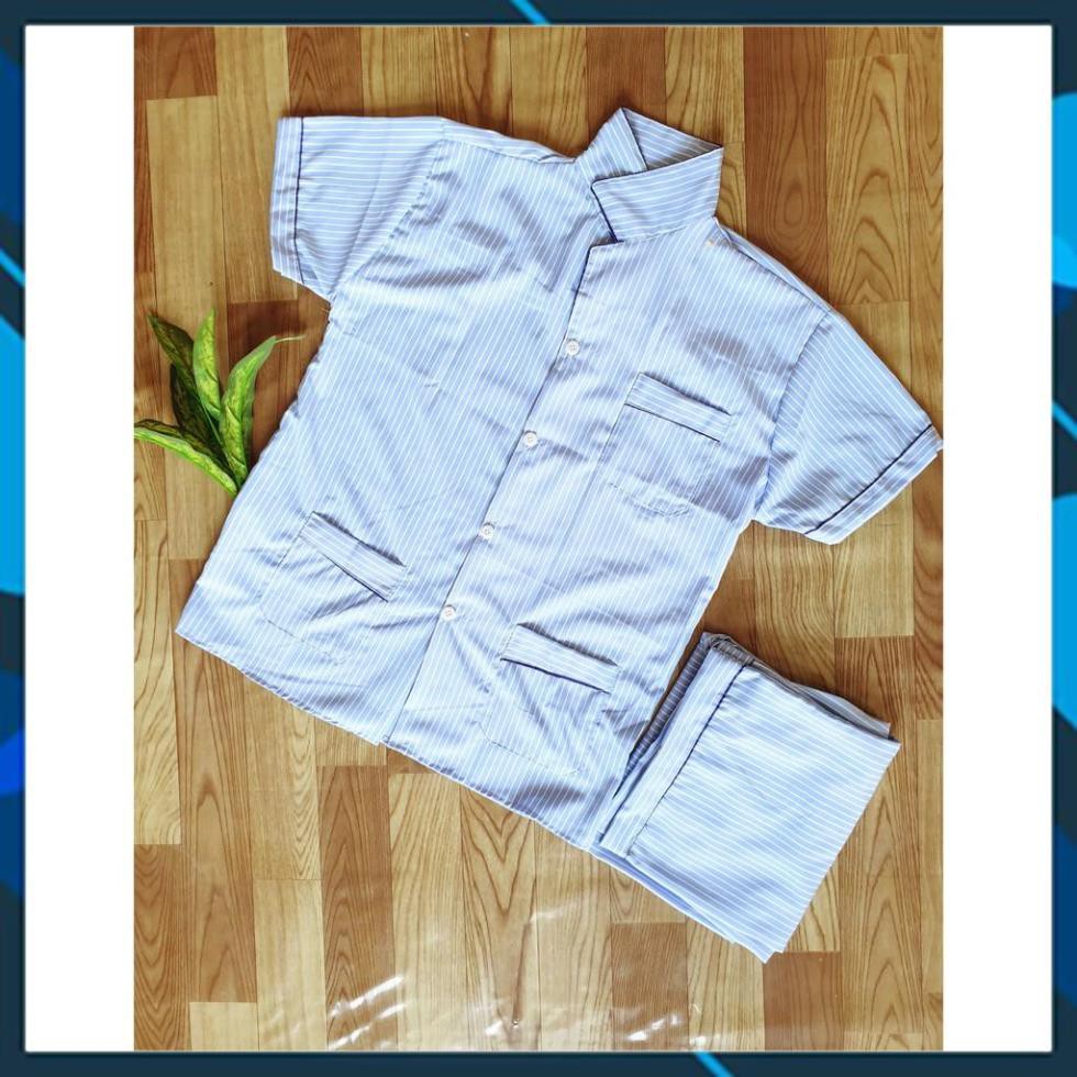 Bộ Pijama Bộ kẻ ông già cộc