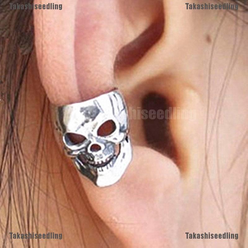 Set 1 / 2 / 4 Khuyên Tai Kim Loại Cá Tính