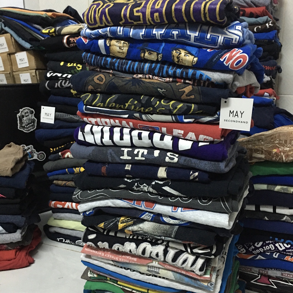 Áo thun Mỹ (lỗi nhẹ) giá rẻ mặc ở nhà