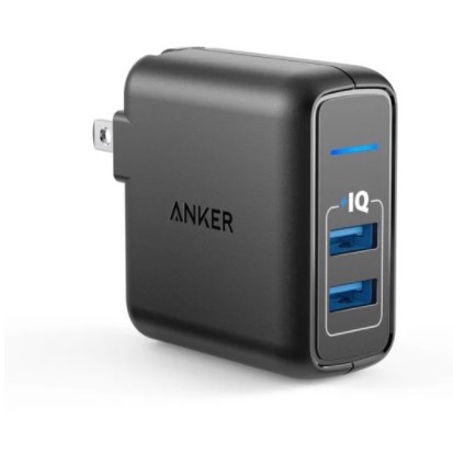Sạc 2 cổng ANKER PowerPort Elite 2 24w A2023, Bảo hành 6 tháng - Phụ kiện công nghệ 88