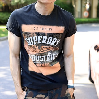 Superdry Extreme Dry Nam Mới Retro Street Ảnh In Đồ Họa Áo Thun Tay Ngắn